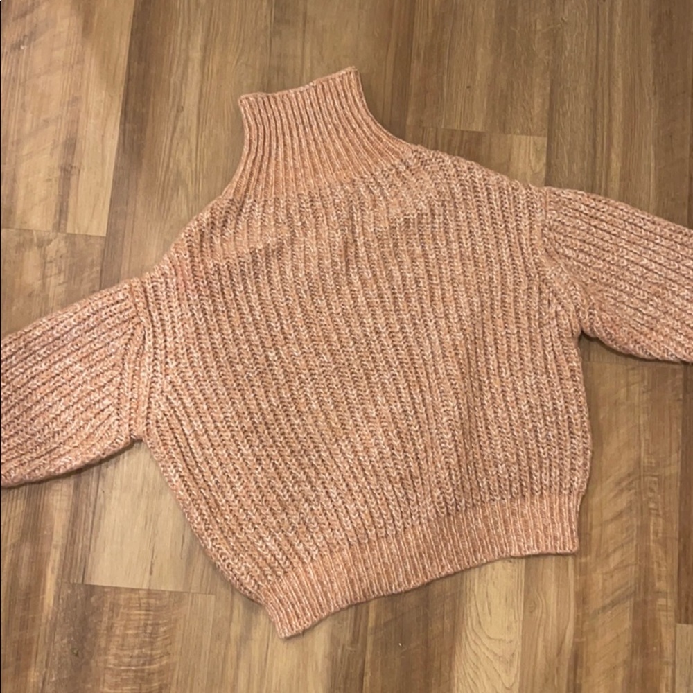 Joe fresh pink sweater